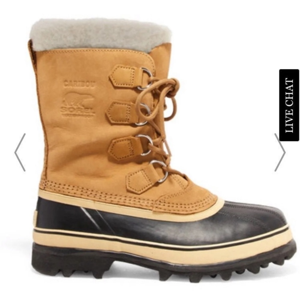 Like New Sorel Caribou Boots
